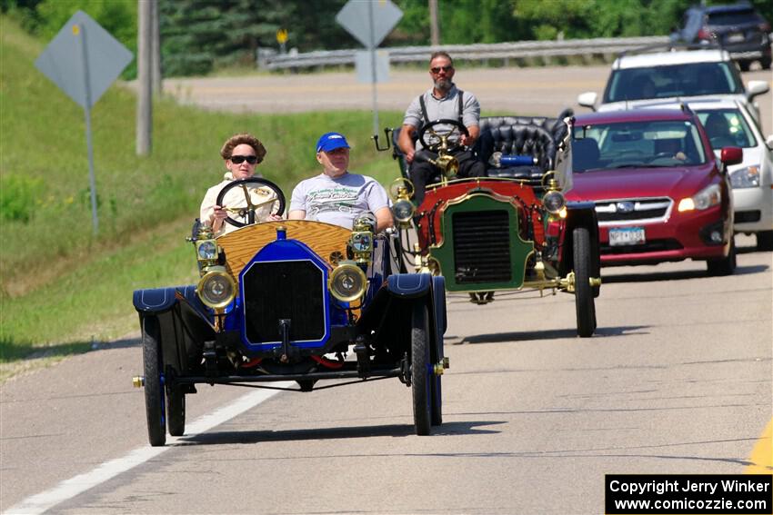 Angie Smith's 1912 Maxwell and Nate Smith / Vince Smith 1905 Ford