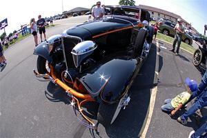 1933 Ford Coupe on display in Buffalo.