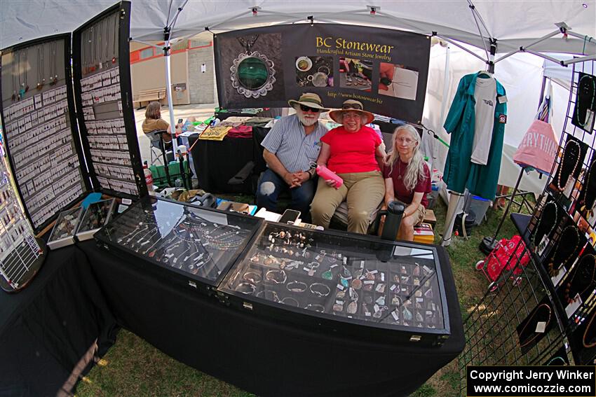 BC Stoneware crew at Stockyard Days.