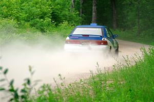 Jacob Kennedy / Josh Remmetter Ford Escort GT on SS1, Camp 3 North.