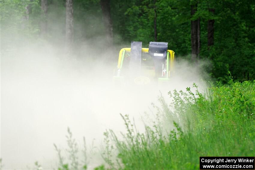 Mike Purzycki / Matt Wernette Jeep Scrambler on SS1, Camp 3 North.