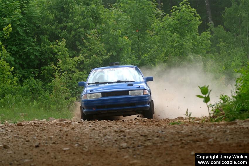Jacob Kennedy / Josh Remmetter Ford Escort GT on SS1, Camp 3 North.