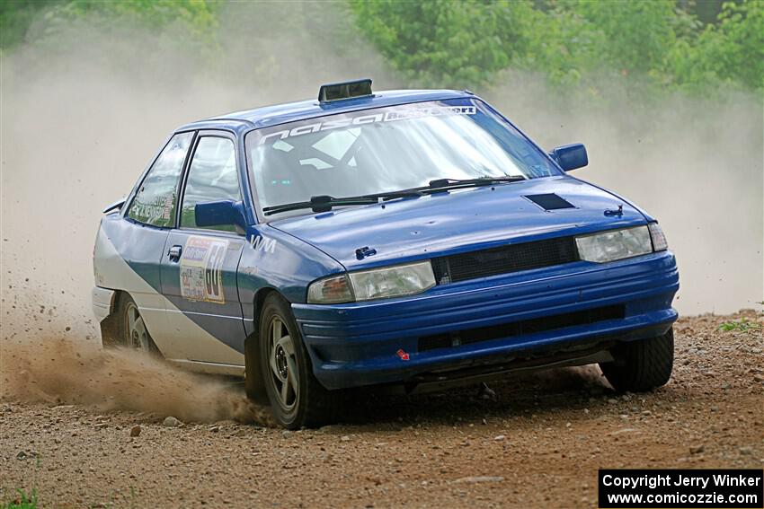 Jacob Kennedy / Josh Remmetter Ford Escort GT on SS1, Camp 3 North.