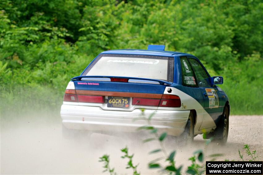 Jacob Kennedy / Josh Remmetter Ford Escort GT on SS1, Camp 3 North.
