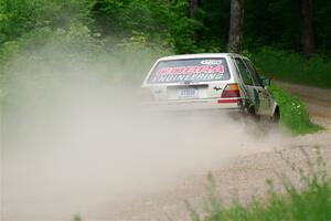 Heath Shively / Shanti Witt VW Golf on SS1, Camp 3 North.