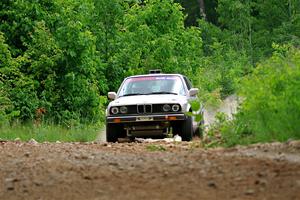 Mohammad Salehi / Artur Stepanov BMW 325is on SS1, Camp 3 North.