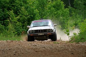 Mohammad Salehi / Artur Stepanov BMW 325is on SS1, Camp 3 North.