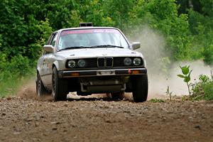 Mohammad Salehi / Artur Stepanov BMW 325is on SS1, Camp 3 North.