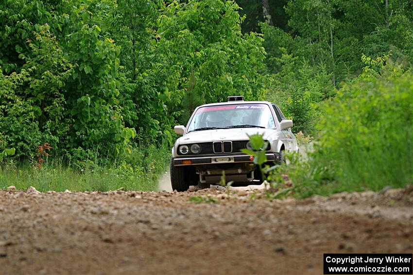 Mohammad Salehi / Artur Stepanov BMW 325is on SS1, Camp 3 North.