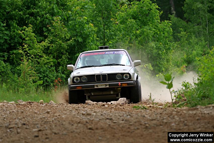 Mohammad Salehi / Artur Stepanov BMW 325is on SS1, Camp 3 North.