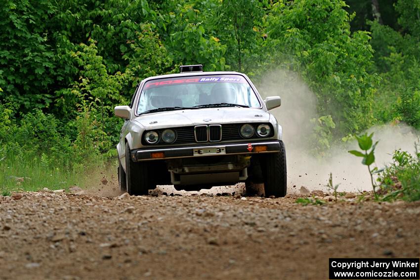 Mohammad Salehi / Artur Stepanov BMW 325is on SS1, Camp 3 North.