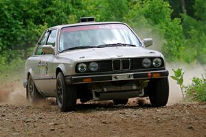 Mohammad Salehi / Artur Stepanov BMW 325is on SS1, Camp 3 North.