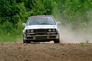 Elena Huizar / Julienne Ciacico BMW 325i on SS1, Camp 3 North.