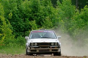 Elena Huizar / Julienne Ciacico BMW 325i on SS1, Camp 3 North.