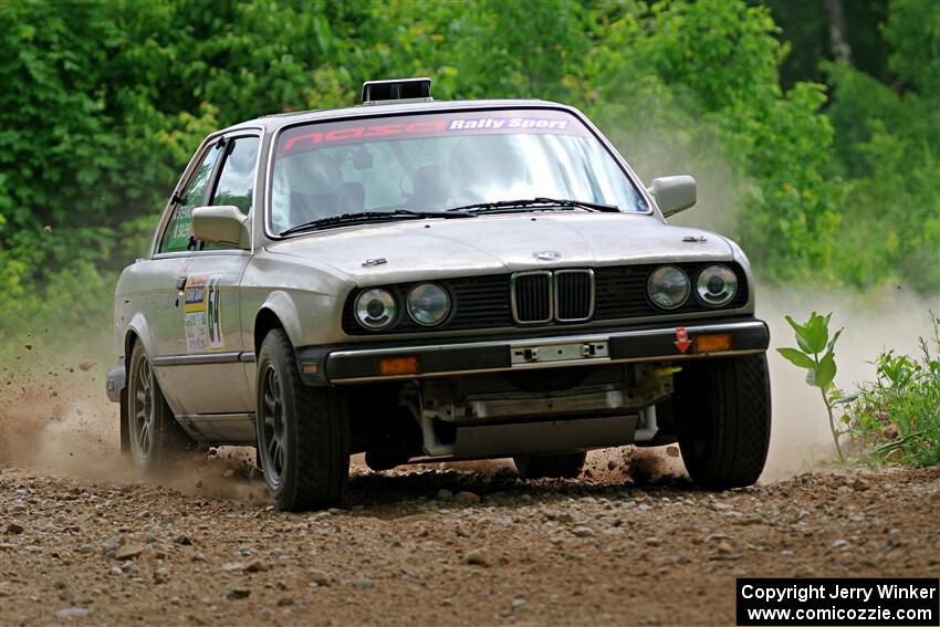 Mohammad Salehi / Artur Stepanov BMW 325is on SS1, Camp 3 North.