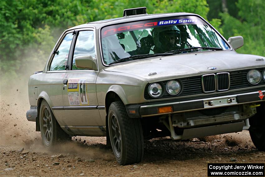 Mohammad Salehi / Artur Stepanov BMW 325is on SS1, Camp 3 North.