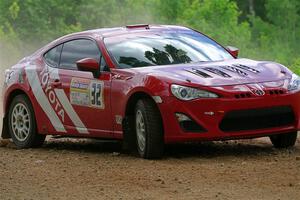 Eric Anderson / Taylor Haelterman Toyota FR-S on SS1, Camp 3 North.