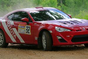 Eric Anderson / Taylor Haelterman Toyota FR-S on SS1, Camp 3 North.