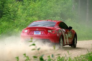 Eric Anderson / Taylor Haelterman Toyota FR-S on SS1, Camp 3 North.
