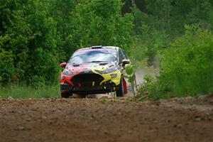 Nikhil Thakur / Brandon Pace Ford Fiesta ST on SS1, Camp 3 North.