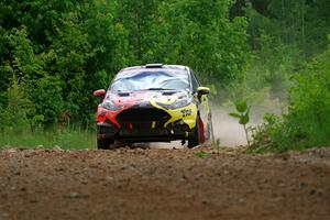 Nikhil Thakur / Brandon Pace Ford Fiesta ST on SS1, Camp 3 North.