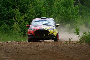 Nikhil Thakur / Brandon Pace Ford Fiesta ST on SS1, Camp 3 North.
