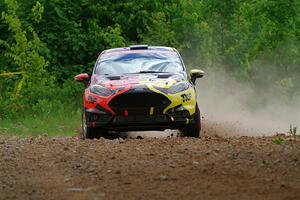 Nikhil Thakur / Brandon Pace Ford Fiesta ST on SS1, Camp 3 North.