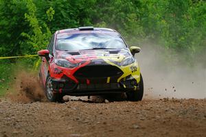 Nikhil Thakur / Brandon Pace Ford Fiesta ST on SS1, Camp 3 North.