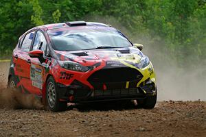 Nikhil Thakur / Brandon Pace Ford Fiesta ST on SS1, Camp 3 North.