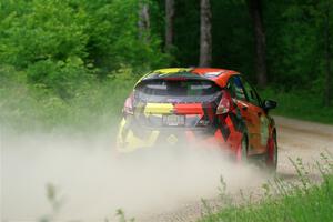 Nikhil Thakur / Brandon Pace Ford Fiesta ST on SS1, Camp 3 North.