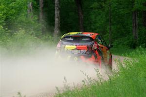 Nikhil Thakur / Brandon Pace Ford Fiesta ST on SS1, Camp 3 North.