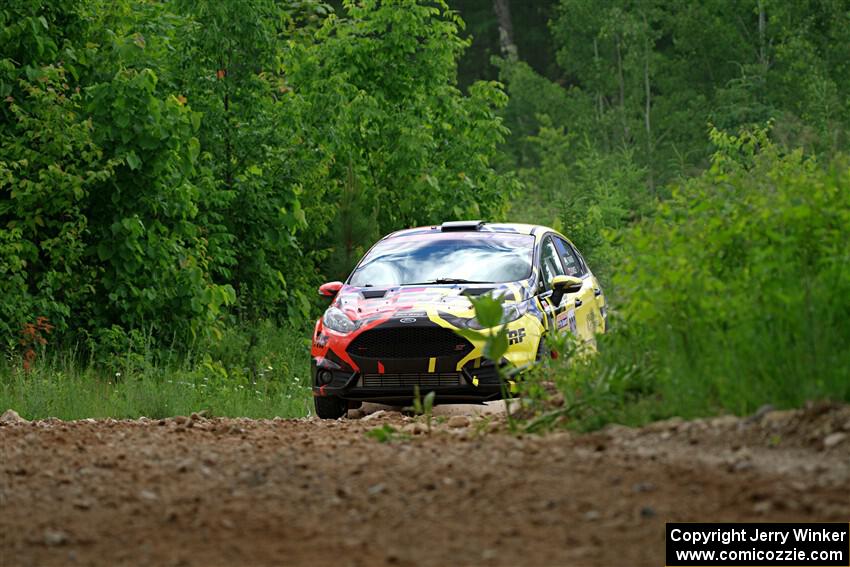 Nikhil Thakur / Brandon Pace Ford Fiesta ST on SS1, Camp 3 North.