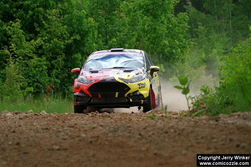 Nikhil Thakur / Brandon Pace Ford Fiesta ST on SS1, Camp 3 North.