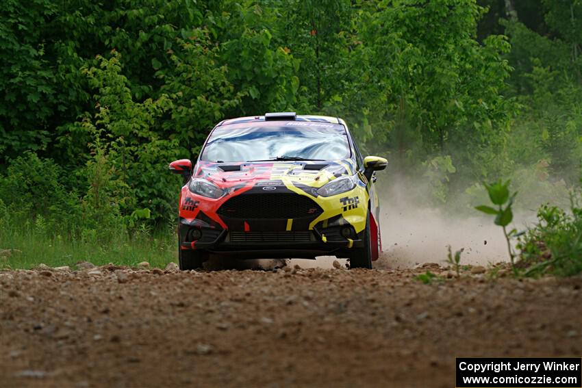 Nikhil Thakur / Brandon Pace Ford Fiesta ST on SS1, Camp 3 North.