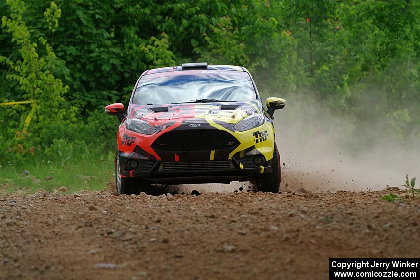 Nikhil Thakur / Brandon Pace Ford Fiesta ST on SS1, Camp 3 North.