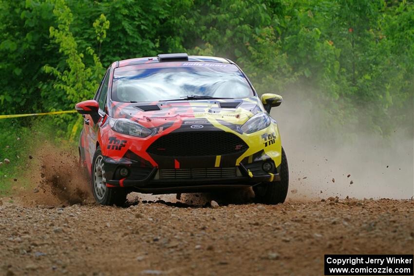 Nikhil Thakur / Brandon Pace Ford Fiesta ST on SS1, Camp 3 North.