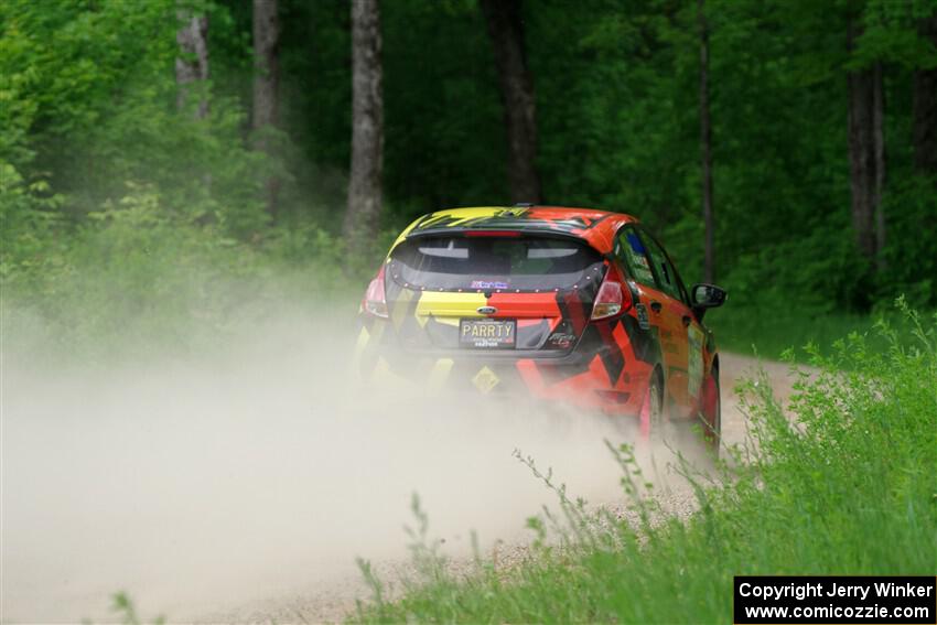 Nikhil Thakur / Brandon Pace Ford Fiesta ST on SS1, Camp 3 North.