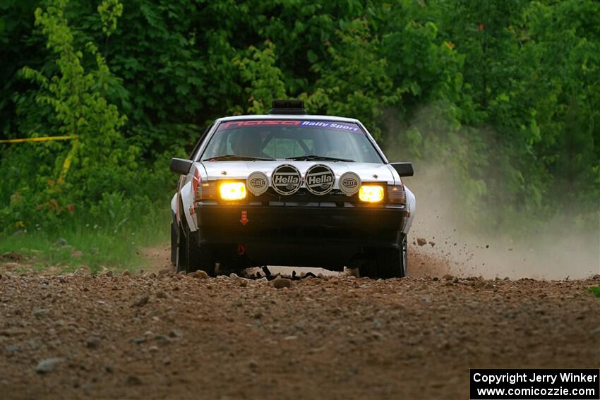 Bryce Murphy / Braxton Murphy Toyota Celica GTS on SS1, Camp 3 North.