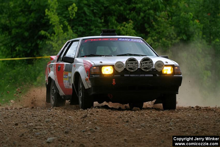 Bryce Murphy / Braxton Murphy Toyota Celica GTS on SS1, Camp 3 North.