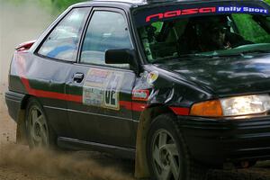 Joe Boburka / Elizabeth Unglenieks-Ploeg Ford Escort on SS1, Camp 3 North.