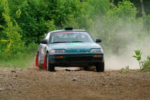 Maegan Burkart / Joanna Seaman Honda CRX Si on SS1, Camp 3 North.