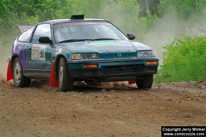 Maegan Burkart / Joanna Seaman Honda CRX Si on SS1, Camp 3 North.