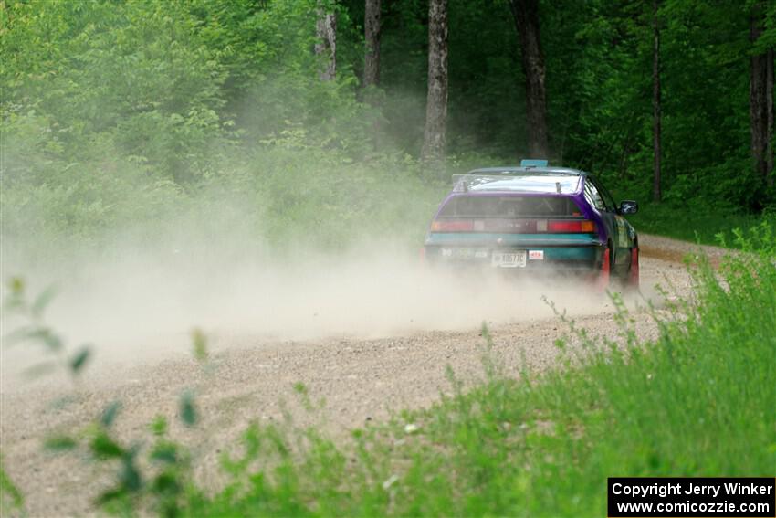 Maegan Burkart / Joanna Seaman Honda CRX Si on SS1, Camp 3 North.