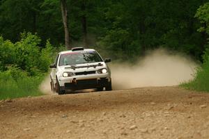 John Gusmano / Zack Goldstein VW GTI on SS2, Skunk Creek.