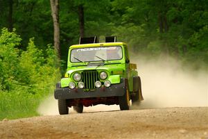 Mike Purzycki / Matt Wernette Jeep Scrambler on SS2, Skunk Creek.
