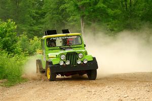 Mike Purzycki / Matt Wernette Jeep Scrambler on SS2, Skunk Creek.
