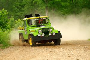 Mike Purzycki / Matt Wernette Jeep Scrambler on SS2, Skunk Creek.