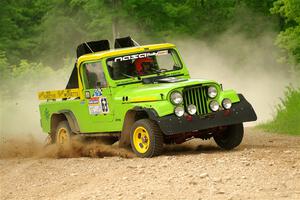 Mike Purzycki / Matt Wernette Jeep Scrambler on SS2, Skunk Creek.