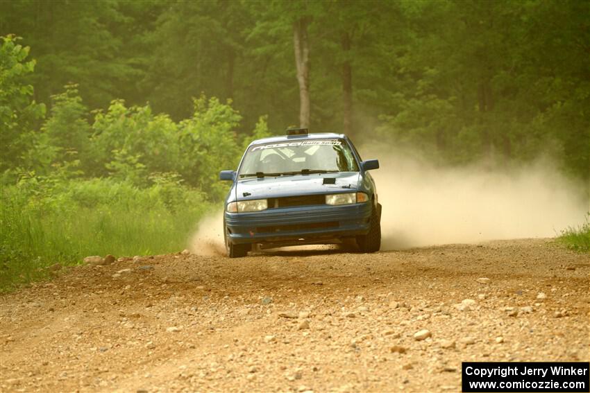 Jacob Kennedy / Josh Remmetter Ford Escort GT on SS2, Skunk Creek.