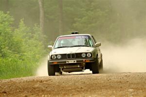 Mohammad Salehi / Artur Stepanov BMW 325is on SS2, Skunk Creek.
